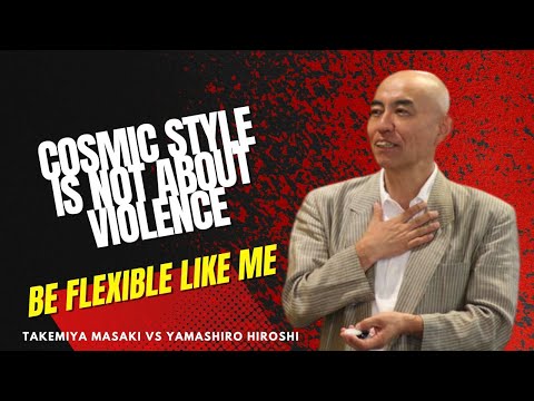 Takemiya shows the flexibility of Cosmic Style. Takemiya Masaki vs Yamashiro Hiroshi 1990-02-19
