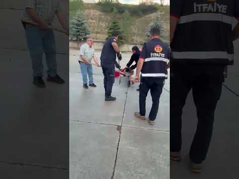 Kastamonu’da fabrikada korku dolu anlar