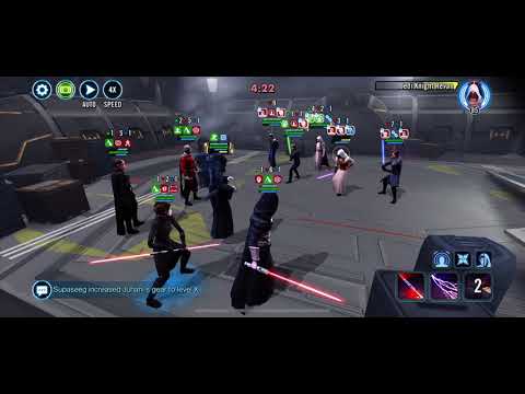SWGOH - R7 Moff Gideon - SEE - Success