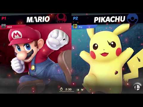 Super Smash Bros. Ultimate: Mario vs Pikachu