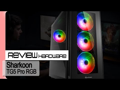 Midi Sharkoon TG5 Pro RGB video