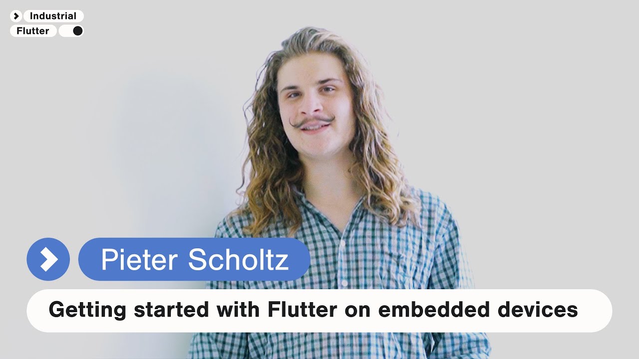 Getting started with Flutter on embedded devices.