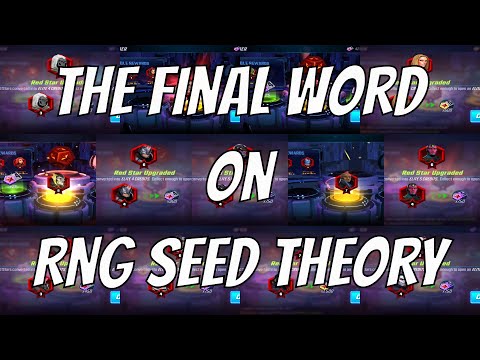 The Final Word On RNG Seed Theory - Marvel Strike Force