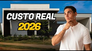 QUANTO CUSTA CONSTRUIR UMA CASA EM 2026?
