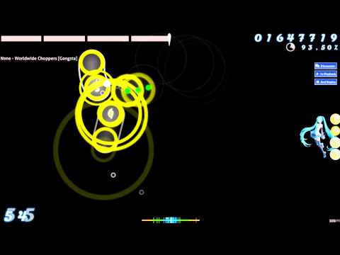 Osu! Worldwide Chopper passed \ .w. /