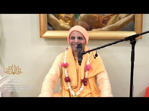 Śrīmad Bhāgavatam 4.1.15 - HH Bhakti Rasamrita Swami - 27 August 2017