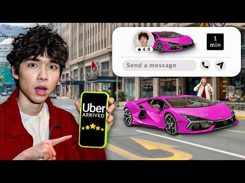 Picking Up Uber Riders In A Lamborghini *CRAZY*