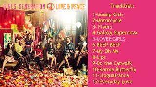 [FULL ALBUM] GIRLS&#39; GENERATION - LOVE&amp;PEACE | 3rd JAPAN ALBUM
