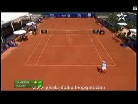 Gisela Dulko vs Maria Elena Camerin - Morocco