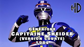 Générique de Capitaine Sheider (Shaider) (宇宙刑事シャイダー) (Version Courte) - 1984 - HD