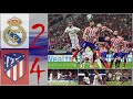 HIGHLIGHTS Real Madrid vs Atletico Madrid II COPA DEL REY II ALL GOALS 2024