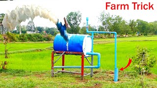 Download lagu Trick Free electricity | I turn PVC pipe into a water pump at home free no need electricity power mp3