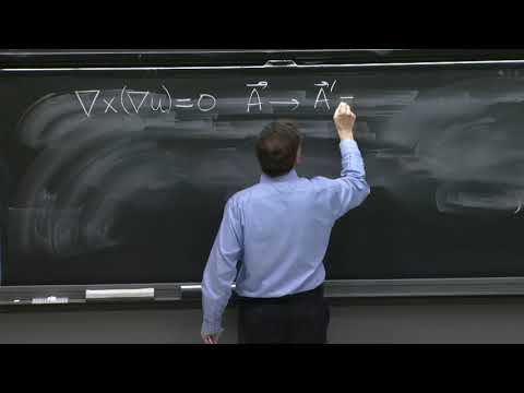 L13.4 Charged particles in EM fields: potentials and gauge invariance