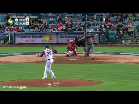Diaz vs Balentien - Puerto Rico vs Netherlands 3/20/2017 (via @TheDonGiggity)