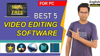 5 Best FREE Video Editing Software for PC without Watermark - 2023 | Free Video Editing Software