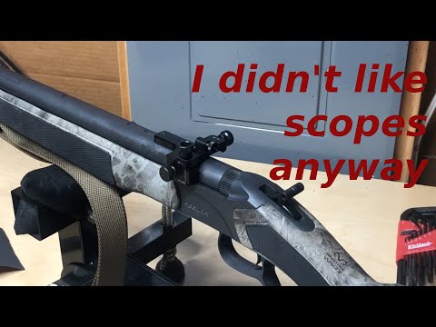 Williams Western Precision sights on an Accura MR-X