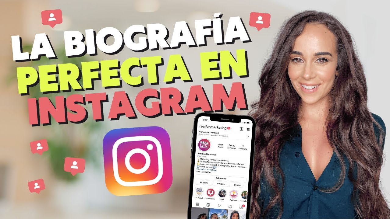 Cómo tener el PERFIL o BIOGRAFÍA PERFECTA en Instagram (7 pasos)