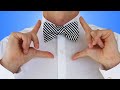 How To Tie A Bow Tie Self Tie Bow Tie Knot How To Tie A Tie Easy Tutorial