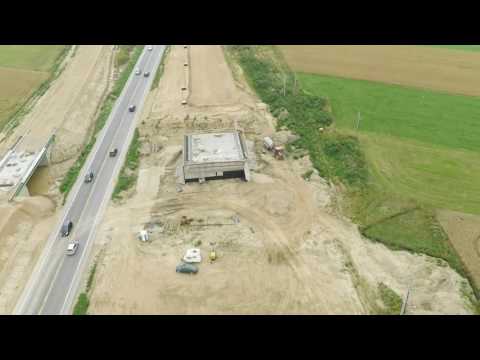 Budowa drogi S8 (odc. Mężenin-Jeżewo) 2016