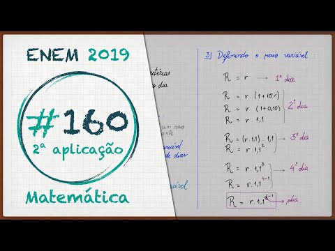 Questão 160 - Matemática - ENEM 2019 - 2ª aplicação