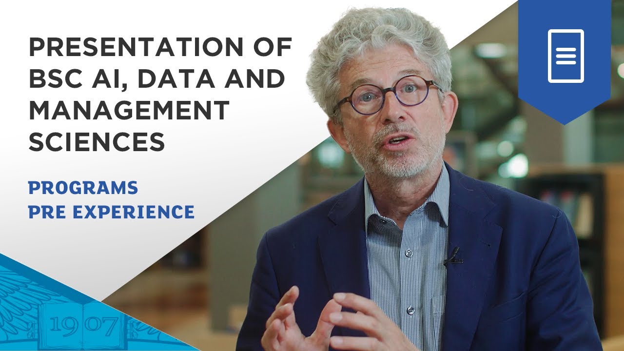 Program presentation video by Hugues Levecq