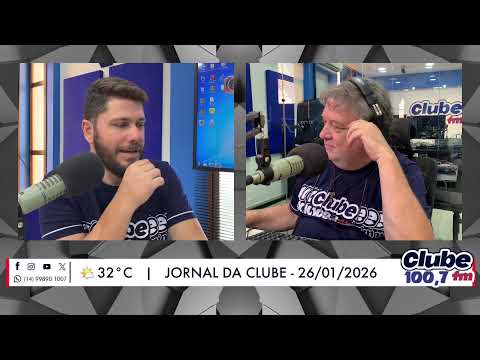 Jornal da Clube - 26/01/2026 - Edição do Almoço