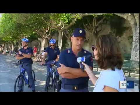 Servizio TGR Sicilia - Consegna delle Bici per PS Ortigia -