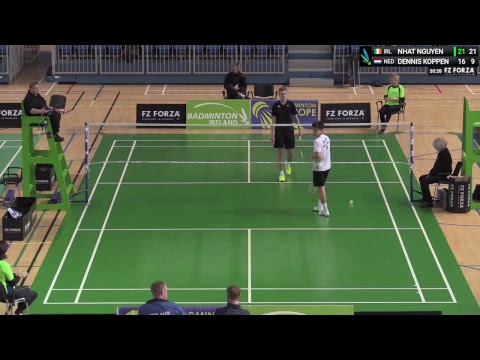 FZ Forza U15/U19 Irish Open 2018 - Finals Day - Court 1