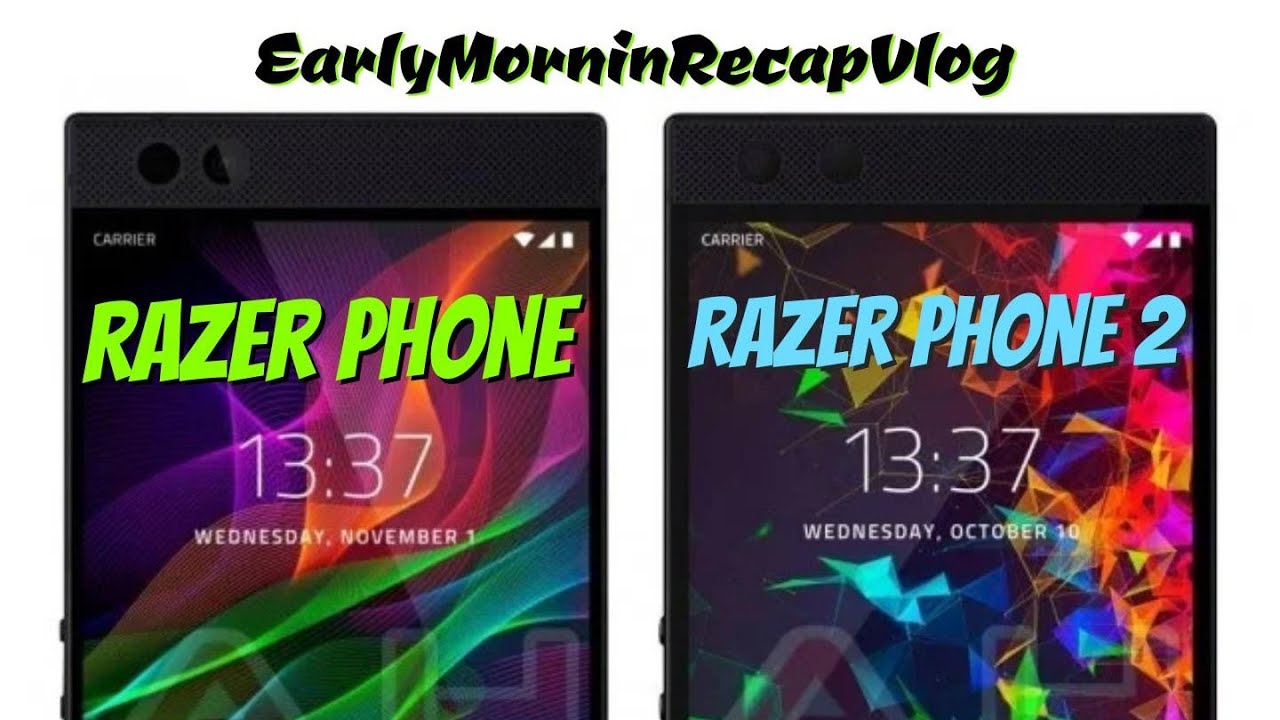 Razer Phone 2 Images looks like Razer 1? YouTube Take a Break, Large or Small YouTuber?