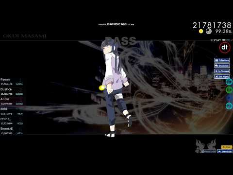 Dustice | Okui Masami - God Speed [Insane] +DT 99.08% FC | #11 | 572pp | First (HD)DT FC!