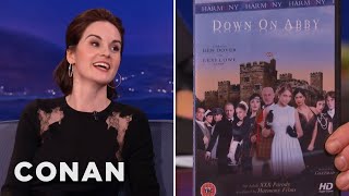 Michelle Dockery On "Downton Abbey's" Porn Parody