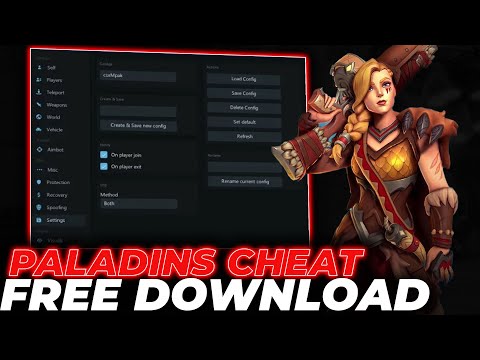 Paladins Hack Menu [2025] | NEW Paladins Cheat [FREE] | BEST Paladins Hacks [Aimbot & ESP]