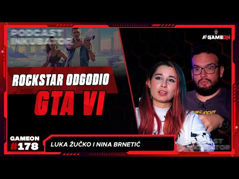 A1 GameOn Podcast 178 - Rockstar odgodio GTA VI