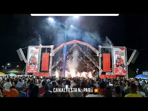 show do Rubi light no festival do açaí em Inhangapi 2022