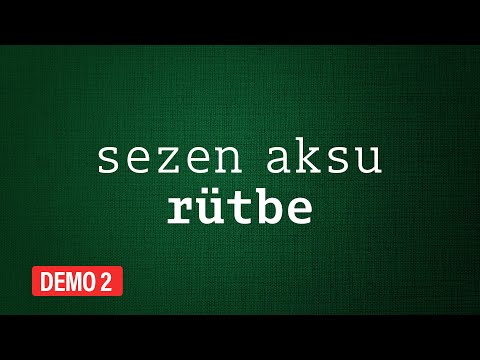 Sezen Aksu - Rütbe (Lyrics | Şarkı Sözleri)