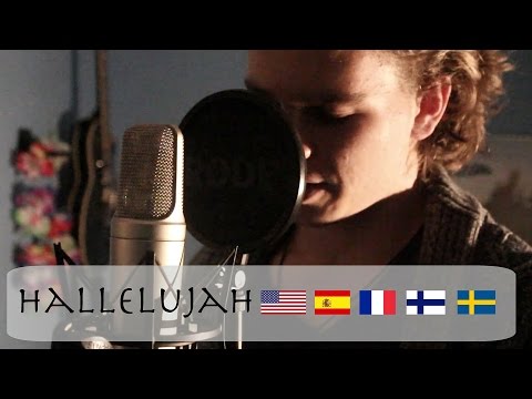 Hallelujah Cover In DIFFERENT LANGUAGES | Sebastian Mellblom
