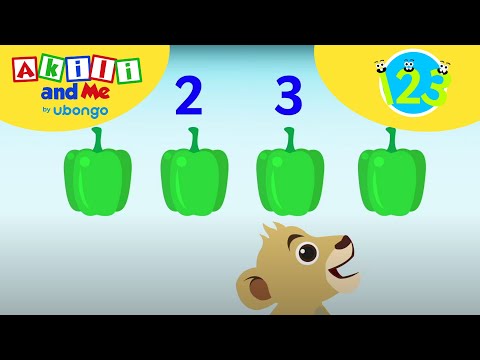 Jifunze kujumlisha matunda sokoni | Jifunze Kuhesabu na Akili | Katuni za Elimu kwa Watoto
