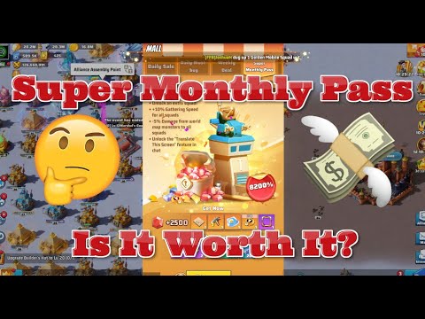 Is The Super Monthly Pass Worth It - Last War