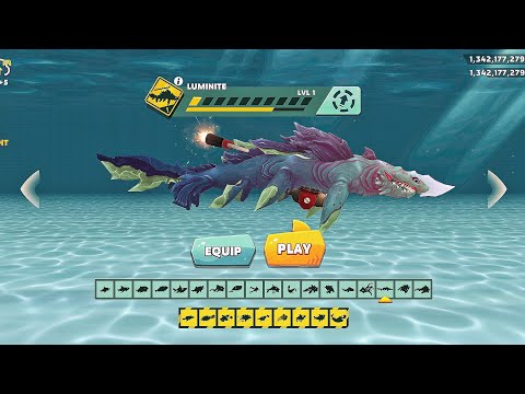 hungry shark evolution luminite trailer | cosmic alan hungry shark game