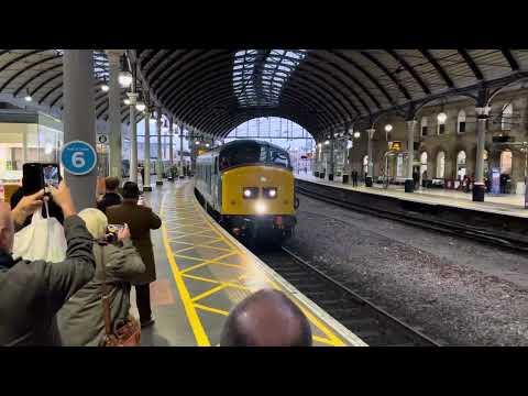 The return of the Pennine Peak Rail Tour back to Crewe.