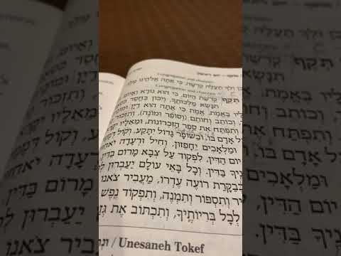 Chazan Nathan Gluck - Uvashofor  Godol (Unesane Tokef)