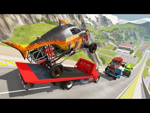 Epic High Speed Jumps #53 - BeamNG Drive | Griff's Garage