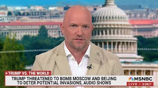 MSNBC: DEADLINE WHITE HOUSE - JULY 9, 2025 - TRUMP SAYS HE THREATENED TO BOMB MOSCOW, BEIJING