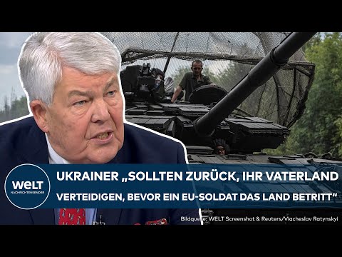 UKRAINE: Ex-General knallhart! "Kann nur dringend davon abraten und bin grundlegend anderer Meinung"