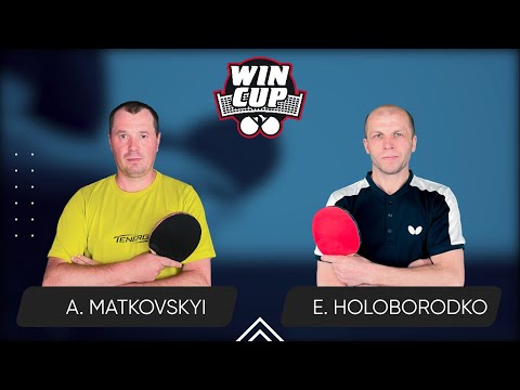 08:00 Andrii Matkovskyi - Evhenii Holoborodko West 1 WIN CUP 30.08.2024 | Table Tennis WINCUP