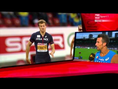 Campionati Europei di Zurigo - Semifinale 1 100m Uomini - Fabio Cerutti