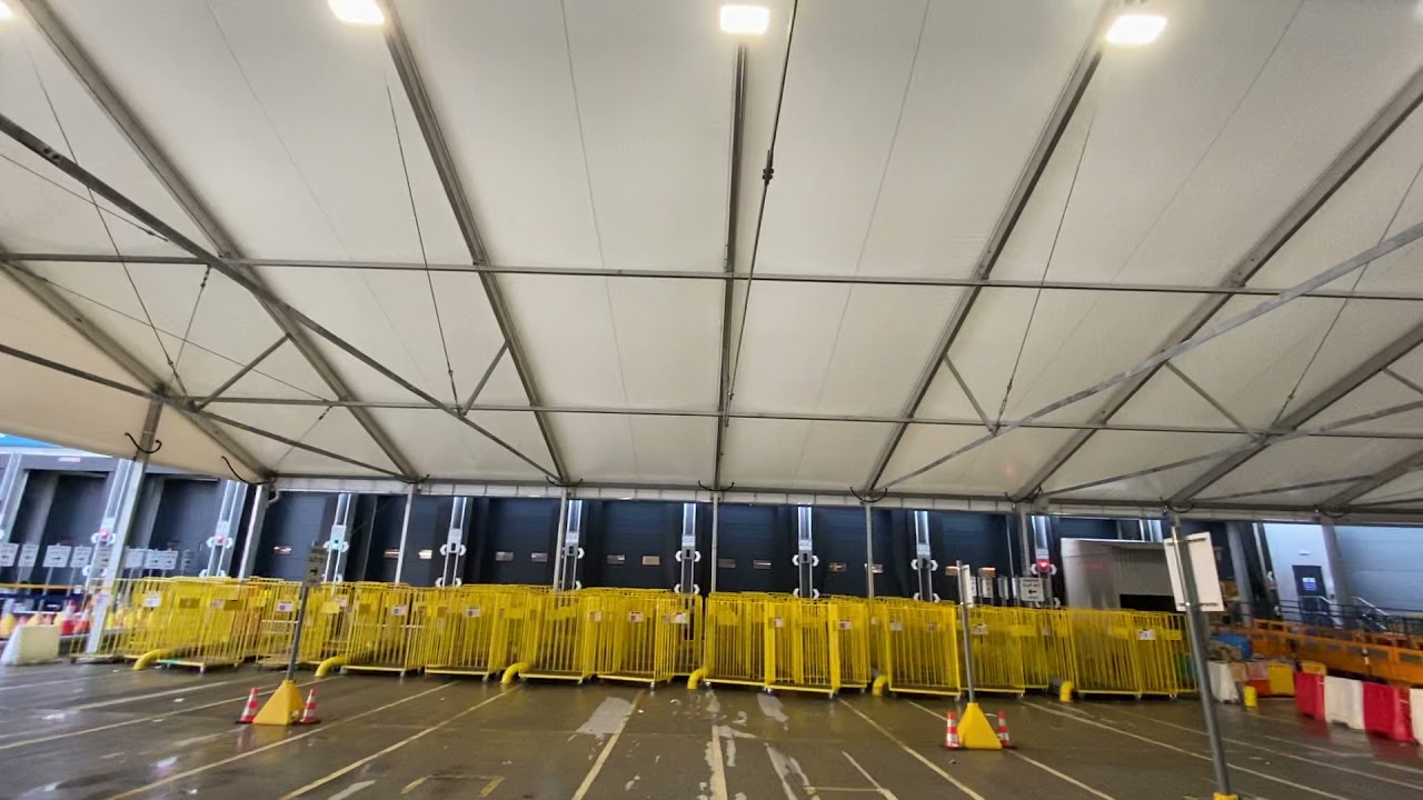 30m x 40m Warehouse marquee for sale