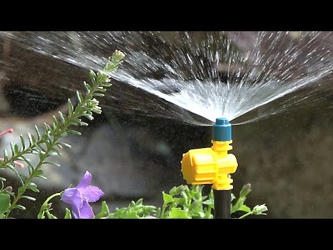 Antelco Vari-Jets Micro Irrigation Sprays Installation