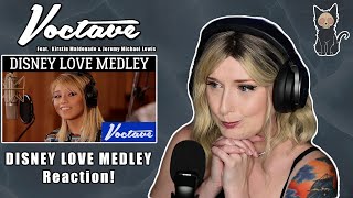 VOCTAVE Feat. Kirstin Maldonado &amp; Jeremy Michael Lewis - Disney Love Medley | REACTION