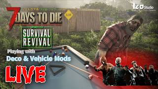リアルマイクラ 『7 Days to Die V2.5 with Mods』 #009 生放送 「シンプルループでホード迎撃」260309